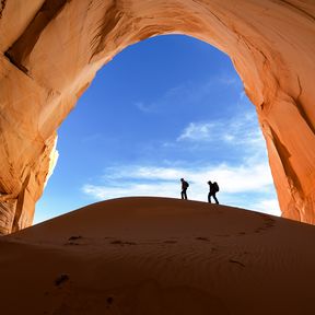 Wandern im Grand Staircase-Escalante National Monument in Utah