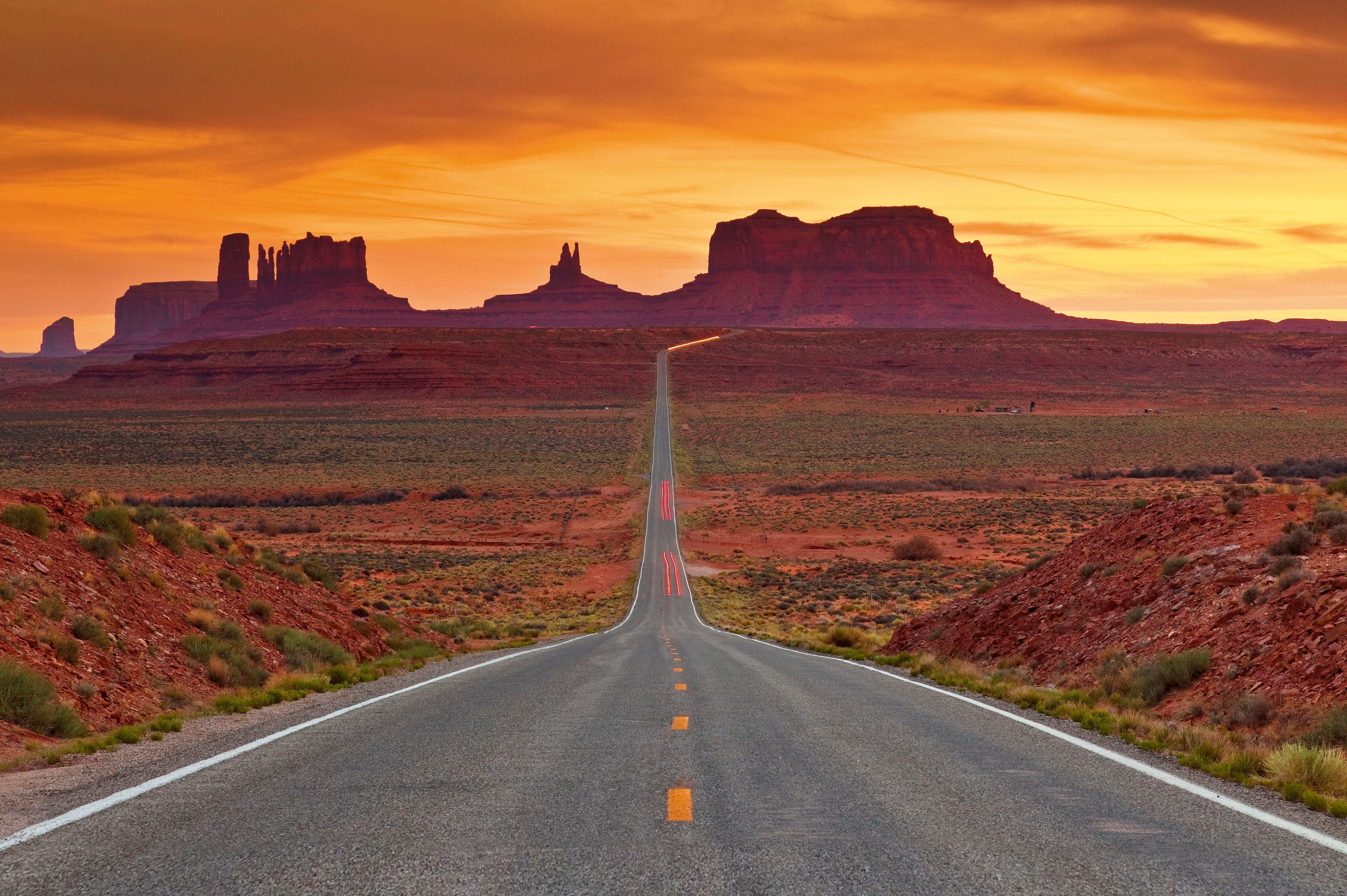 Eingang zum Monument Valley Navajo Tribal Park