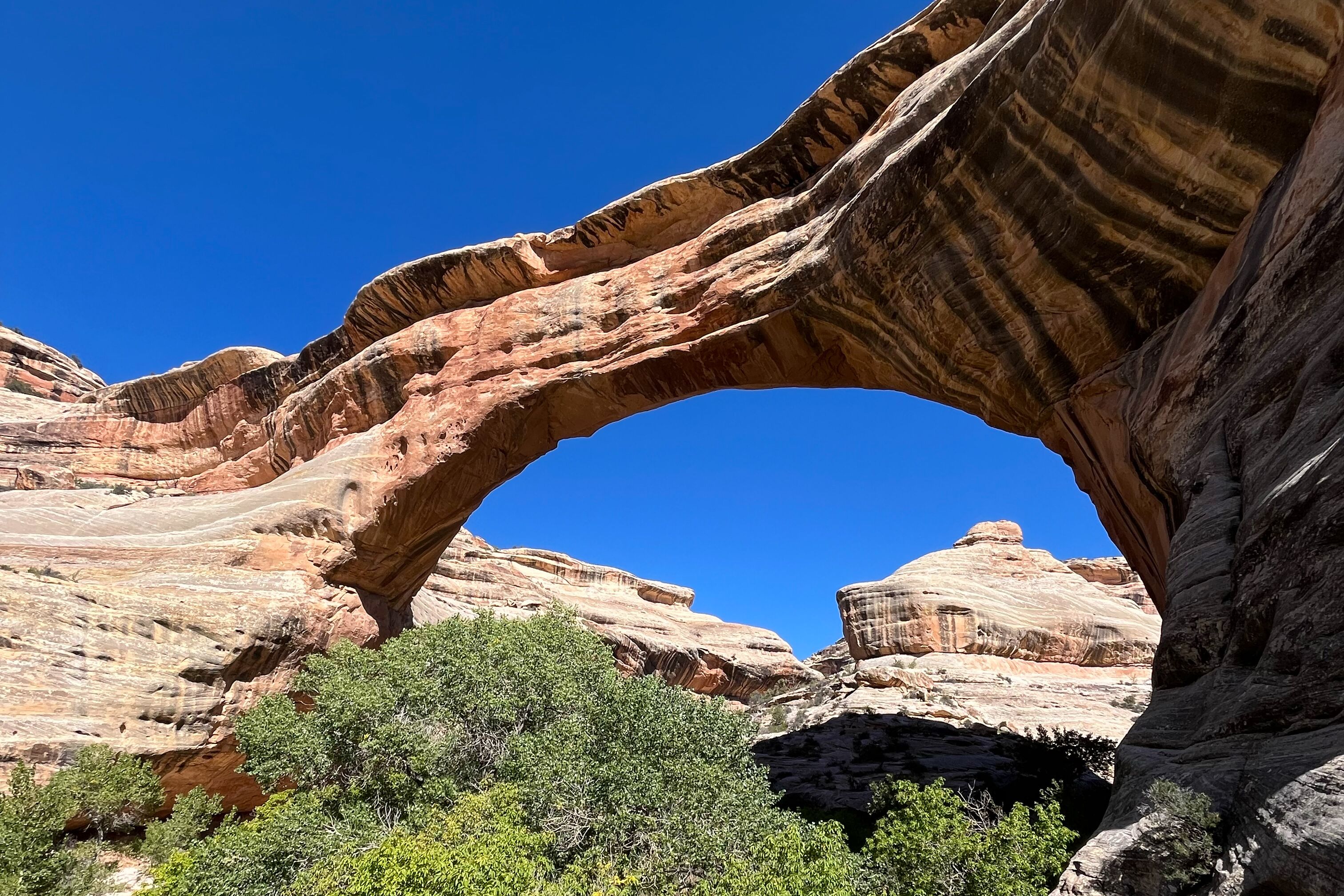 Blick auf eine Natural Bridge