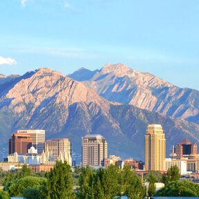 Skyline von Salt Lake City