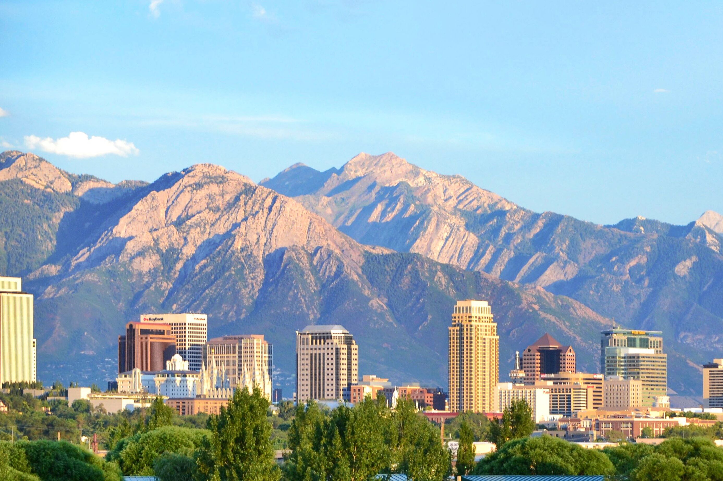 Skyline von Salt Lake City