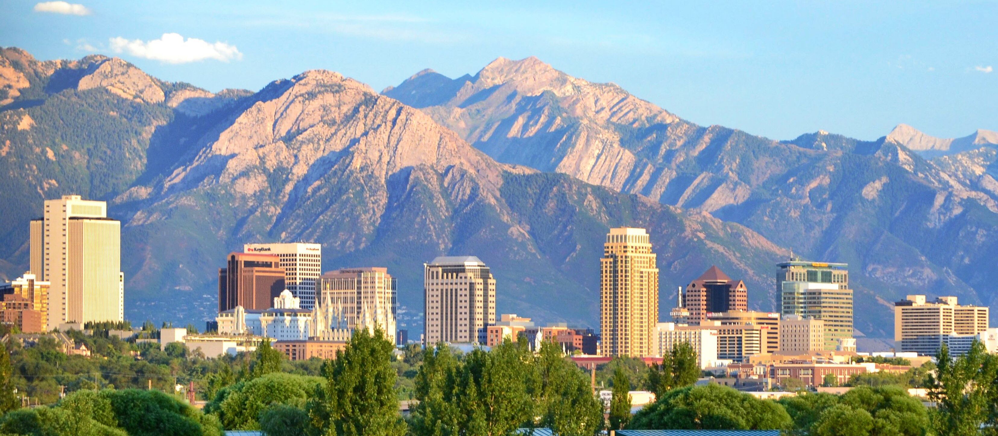 Skyline von Salt Lake City