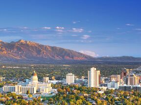 Salt Lake City am Tage, Utah