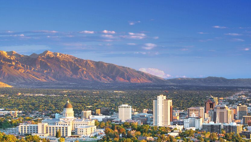 Salt Lake City am Tage, Utah Salt Lake City am Tage, Utah