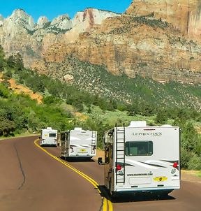 Mit dem Camper durch den Zion Nationalpark