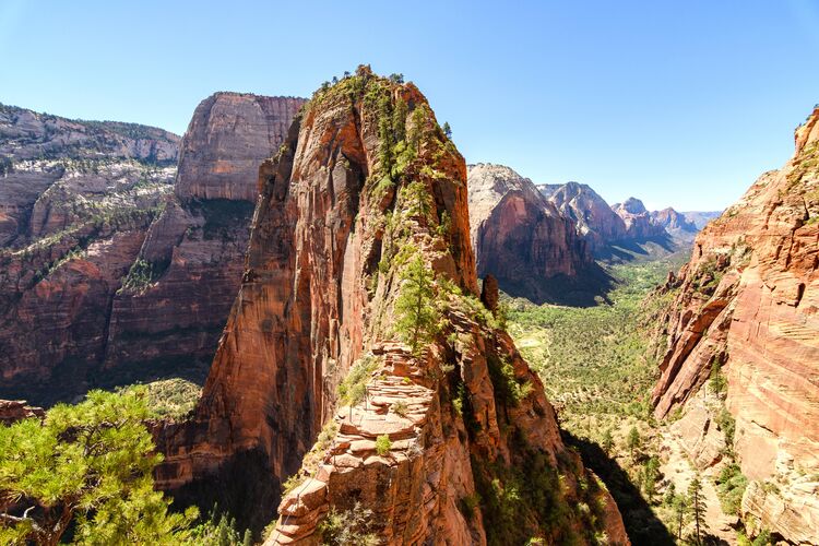 Blick auf den Zion National Park