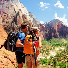 Wandern im Zion-Nationalpark