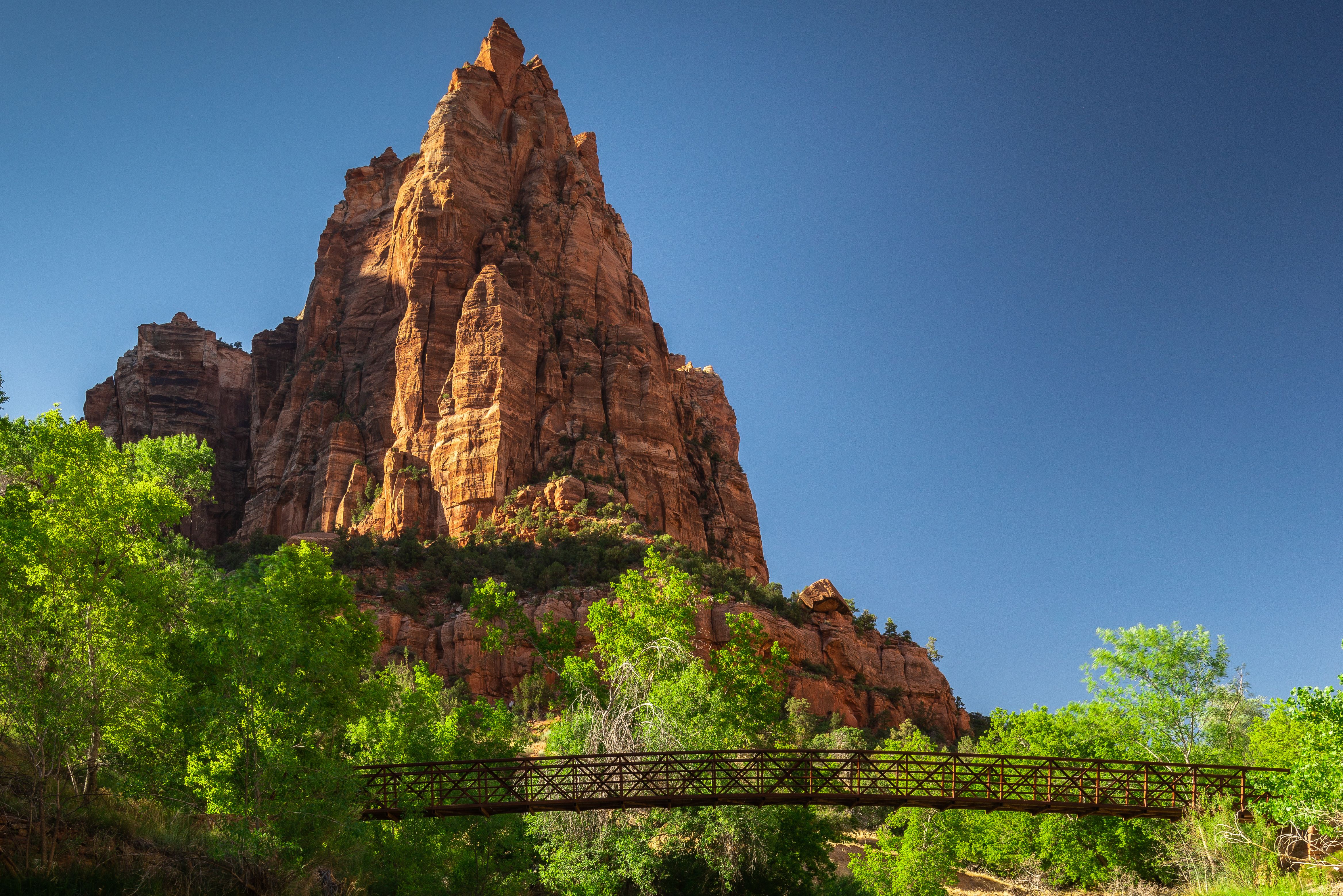 Court of the Patriarchs im Zion-Nationalpark, Utah