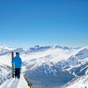 Ski-Safari im Lake Louise Ski Resort