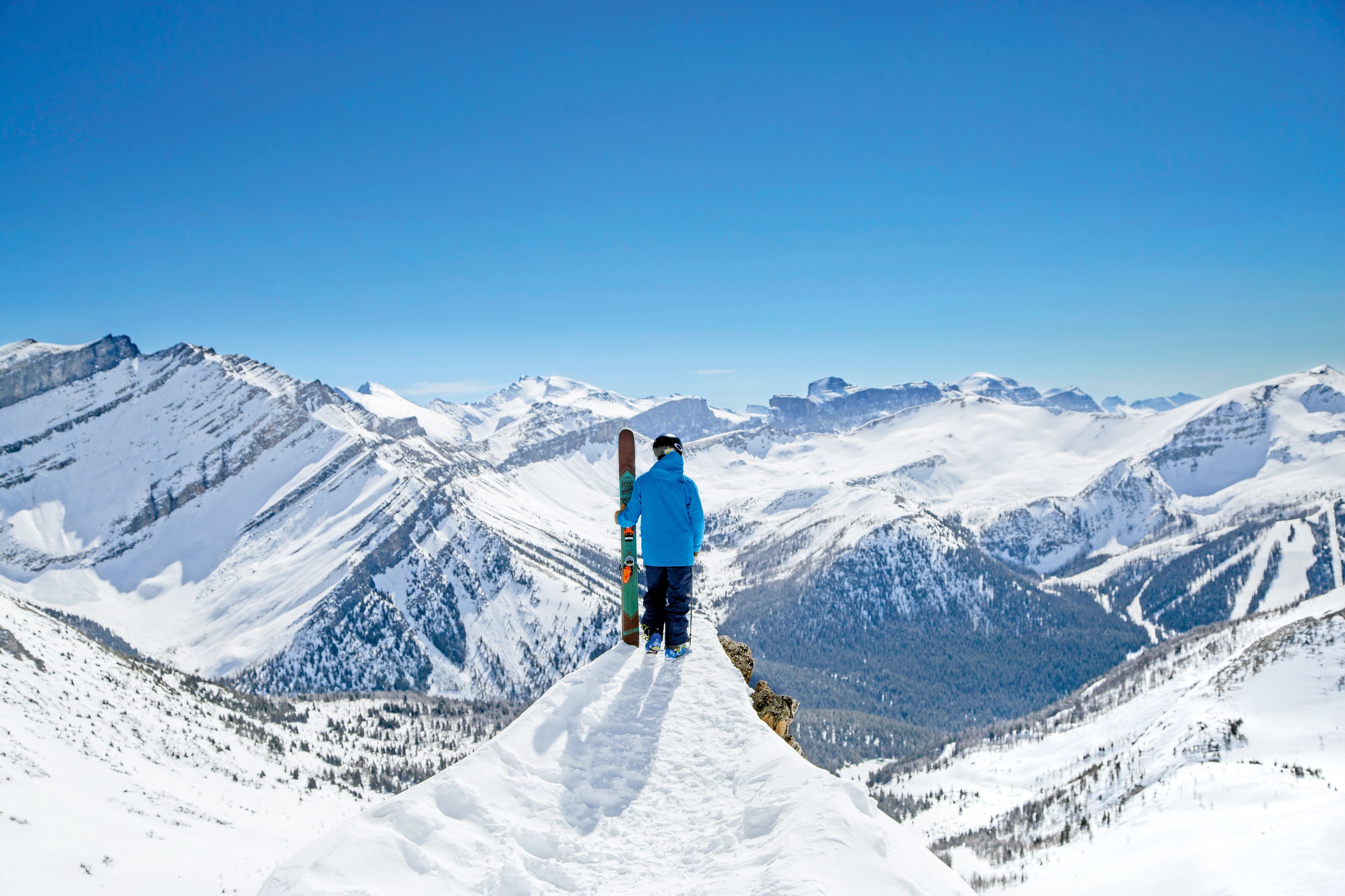 Ski-Safari im Lake Louise Ski Resort