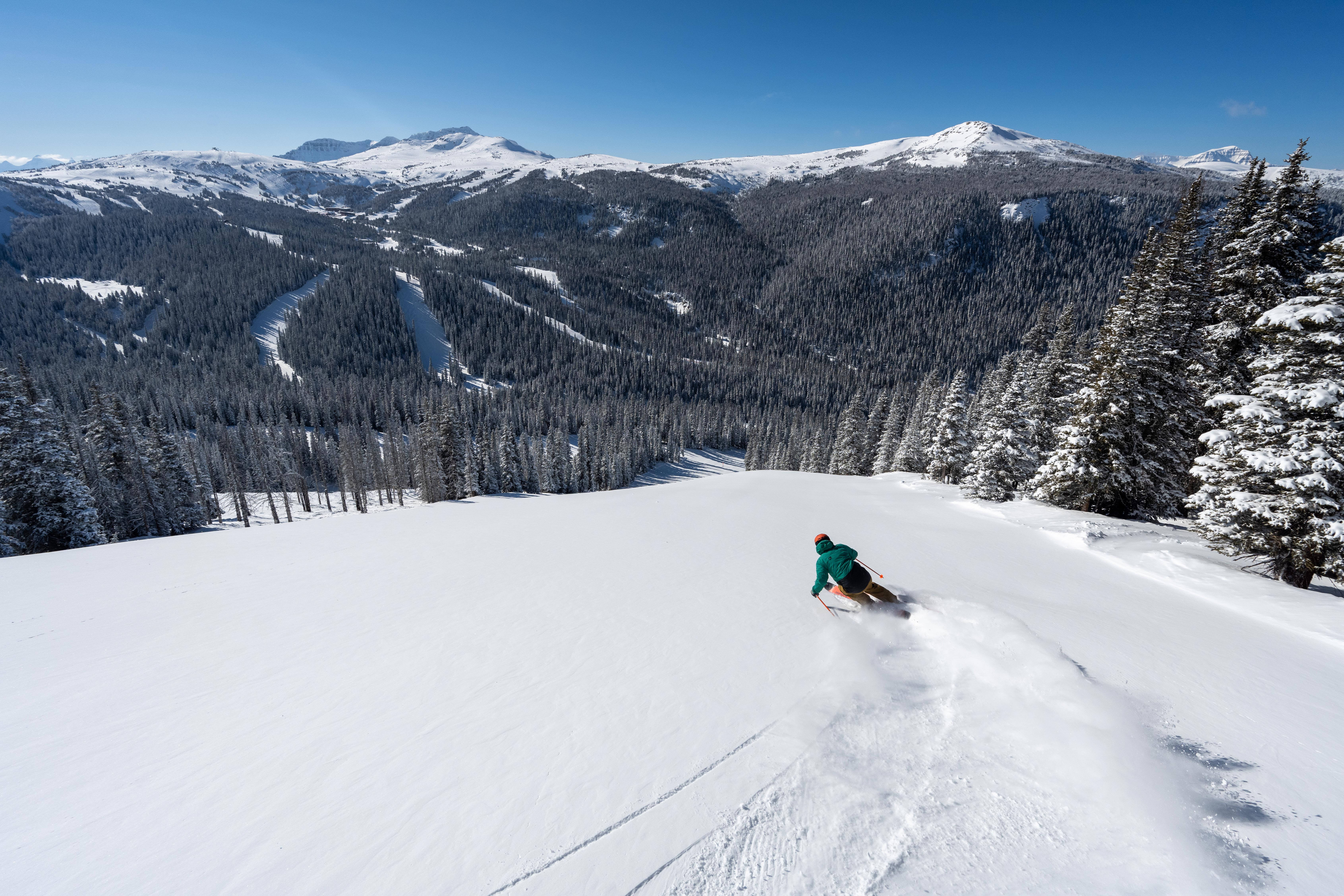 Skifahren in Sunshine Village