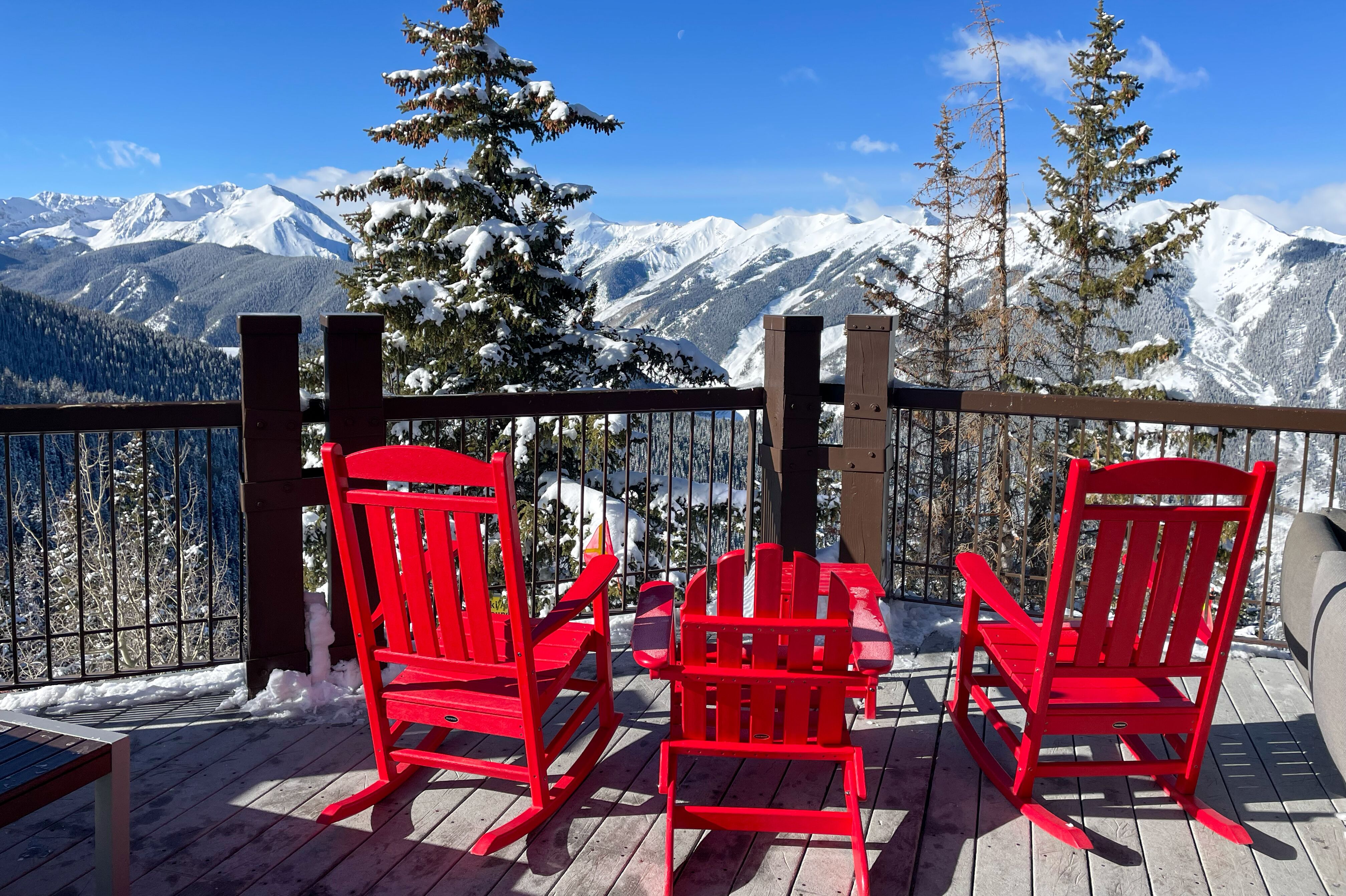 Zeit für eine Pause in Aspen