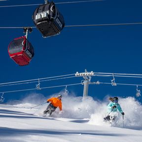 Skifahren im Aspen Snowmass