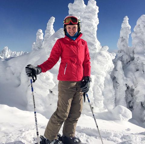 Mitarbeiter Miriam im Big White Ski Resort