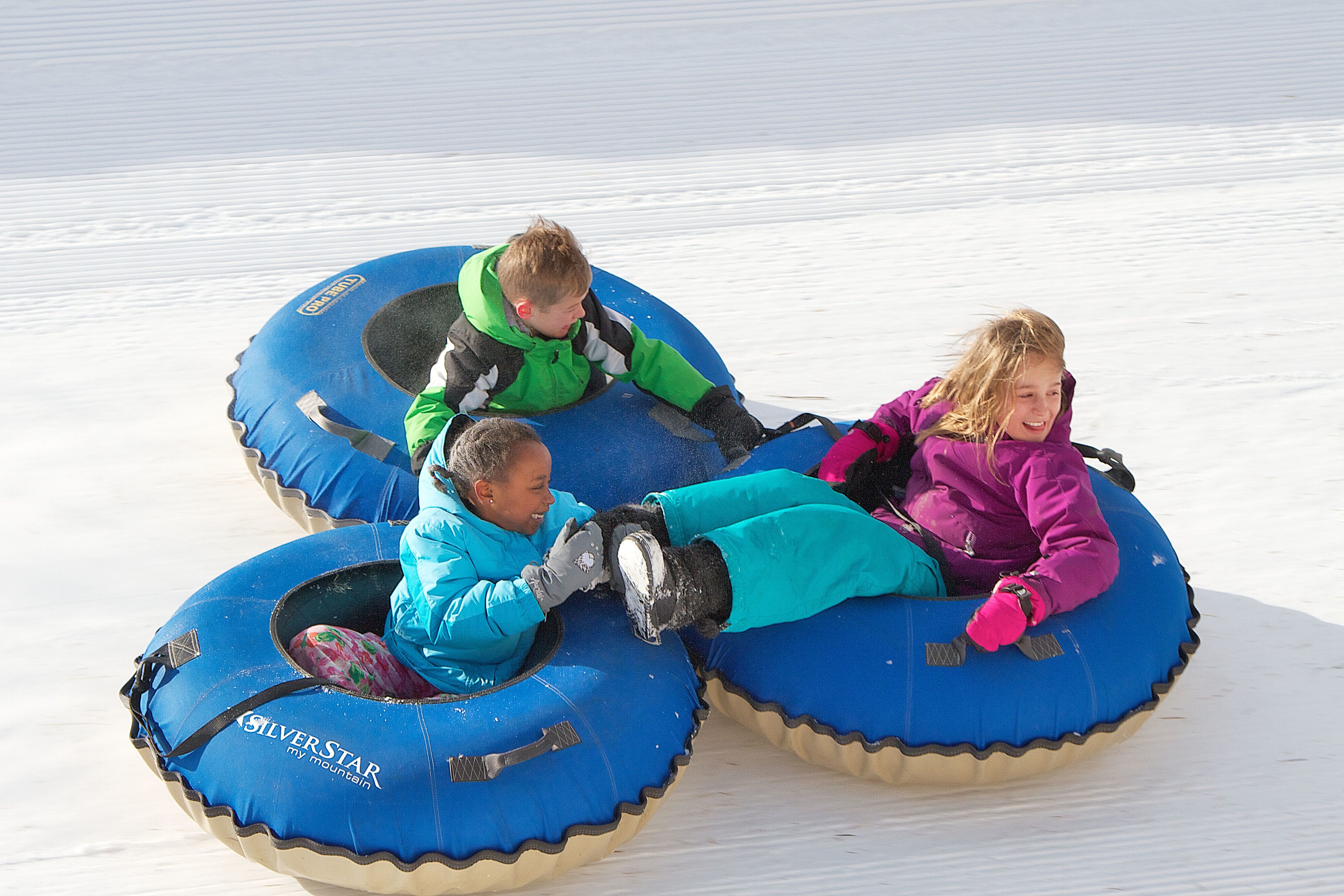 Snowtubing im Silver Star Mountain Resort