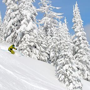 Skitraum in Sun Peaks