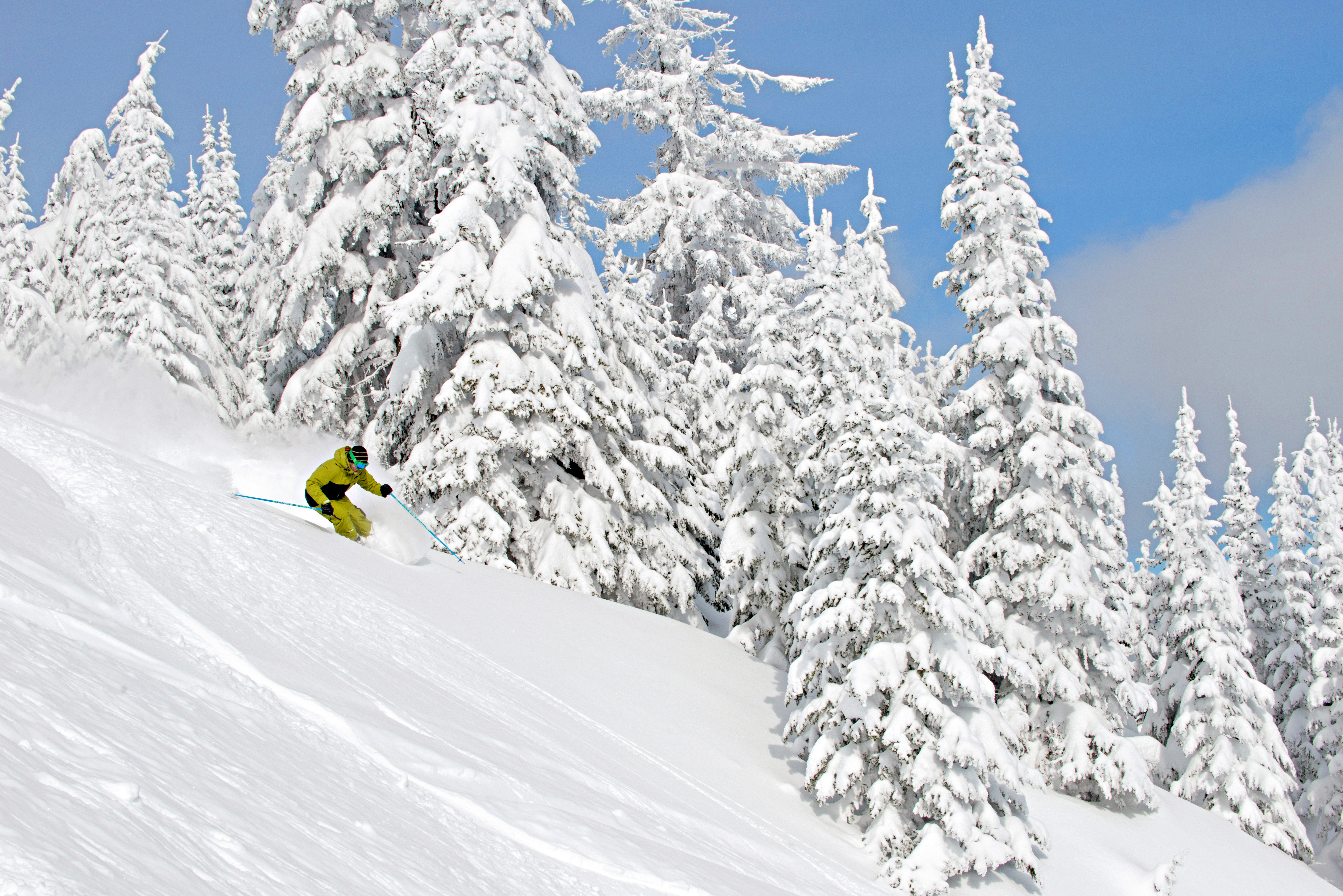 Skitraum in Sun Peaks