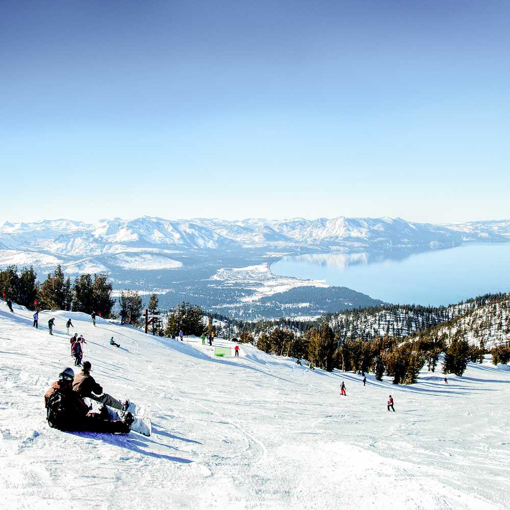 Skifahren am Lake Tahoe CANUSA