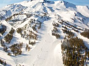 Eindruck der Landschaft im Mammoth Mountain Resorts Eindruck der Landschaft im Mammoth Mountain Resorts