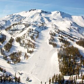 Eindruck der Landschaft im Mammoth Mountain Resorts