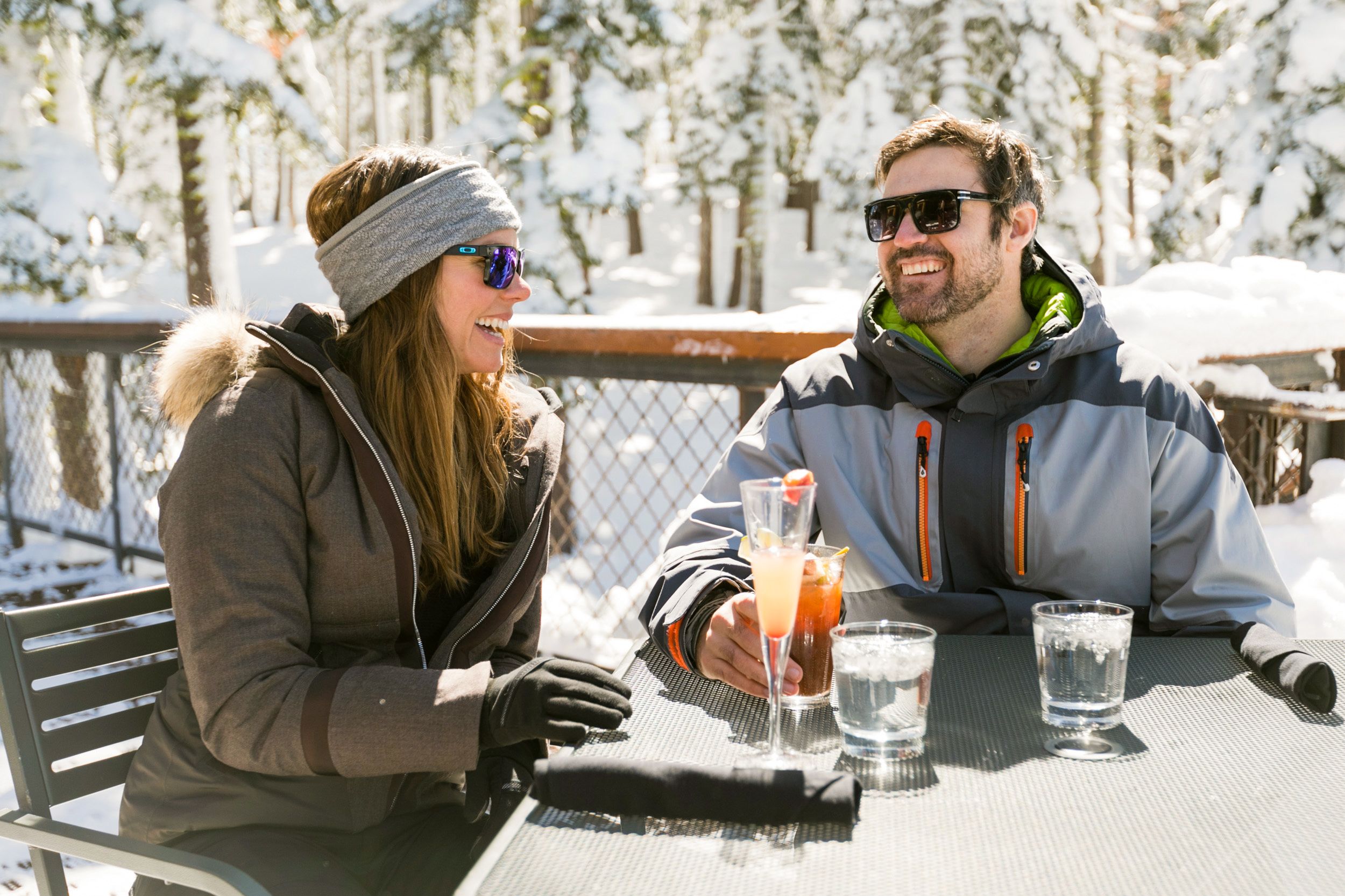 Pause machen im idyllischen Northstar von Vail Resort in Kalifornien