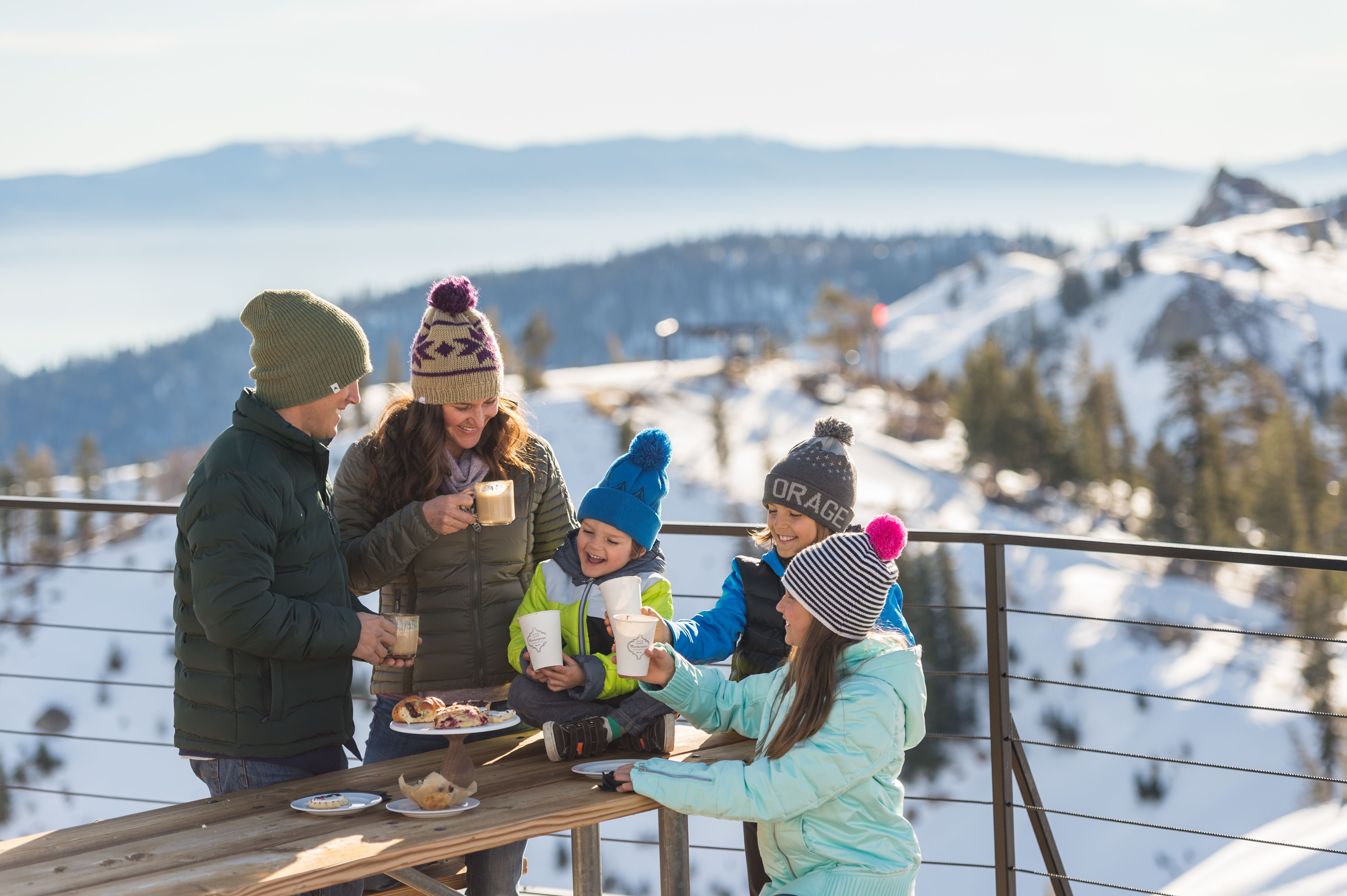 Eine Auszeit mit der Familie im Squaw Valley genießen