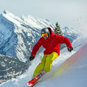 Spass am Mount Norquay