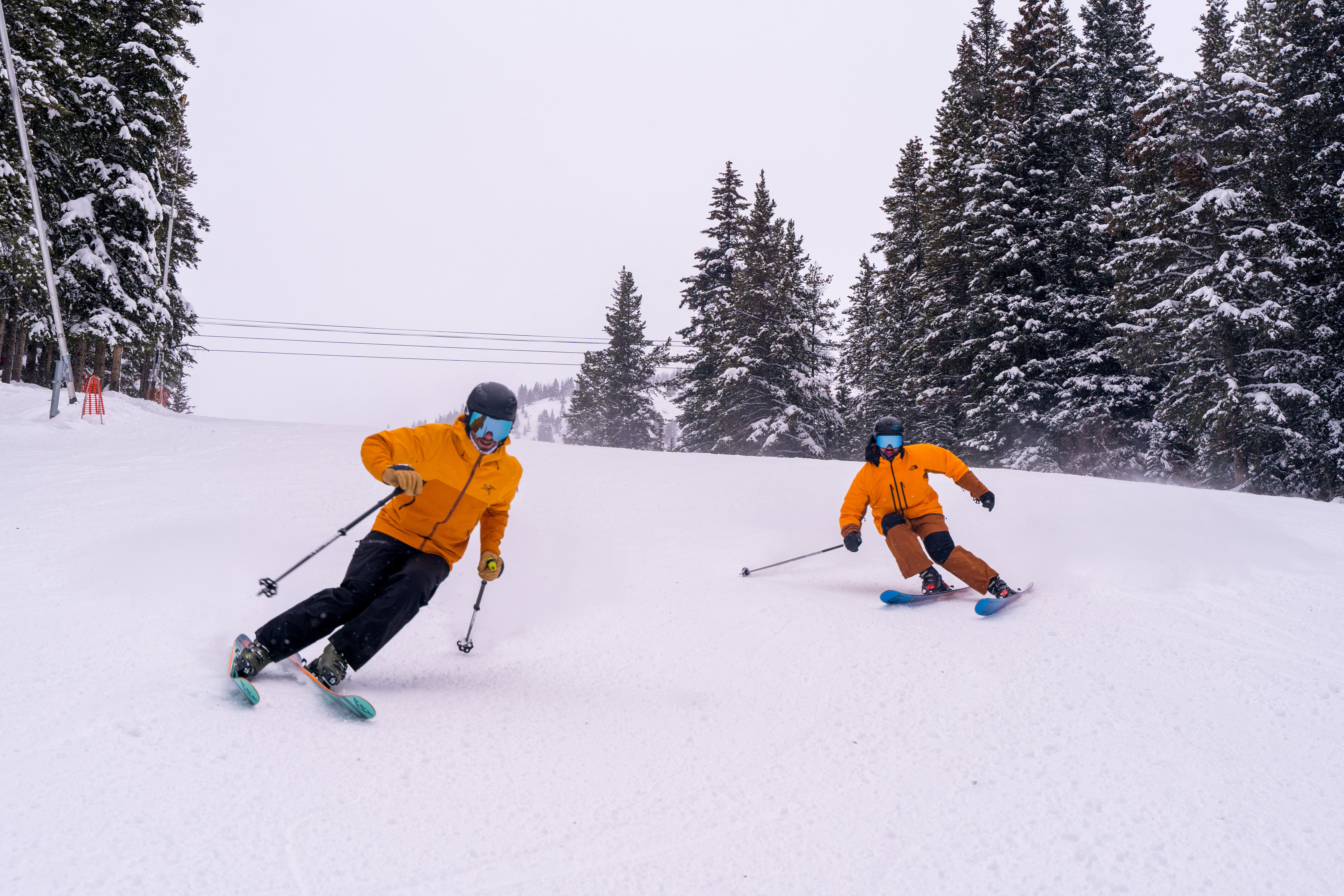 Traumhafter Schnee im Winter 2022/2023, Lake Louise