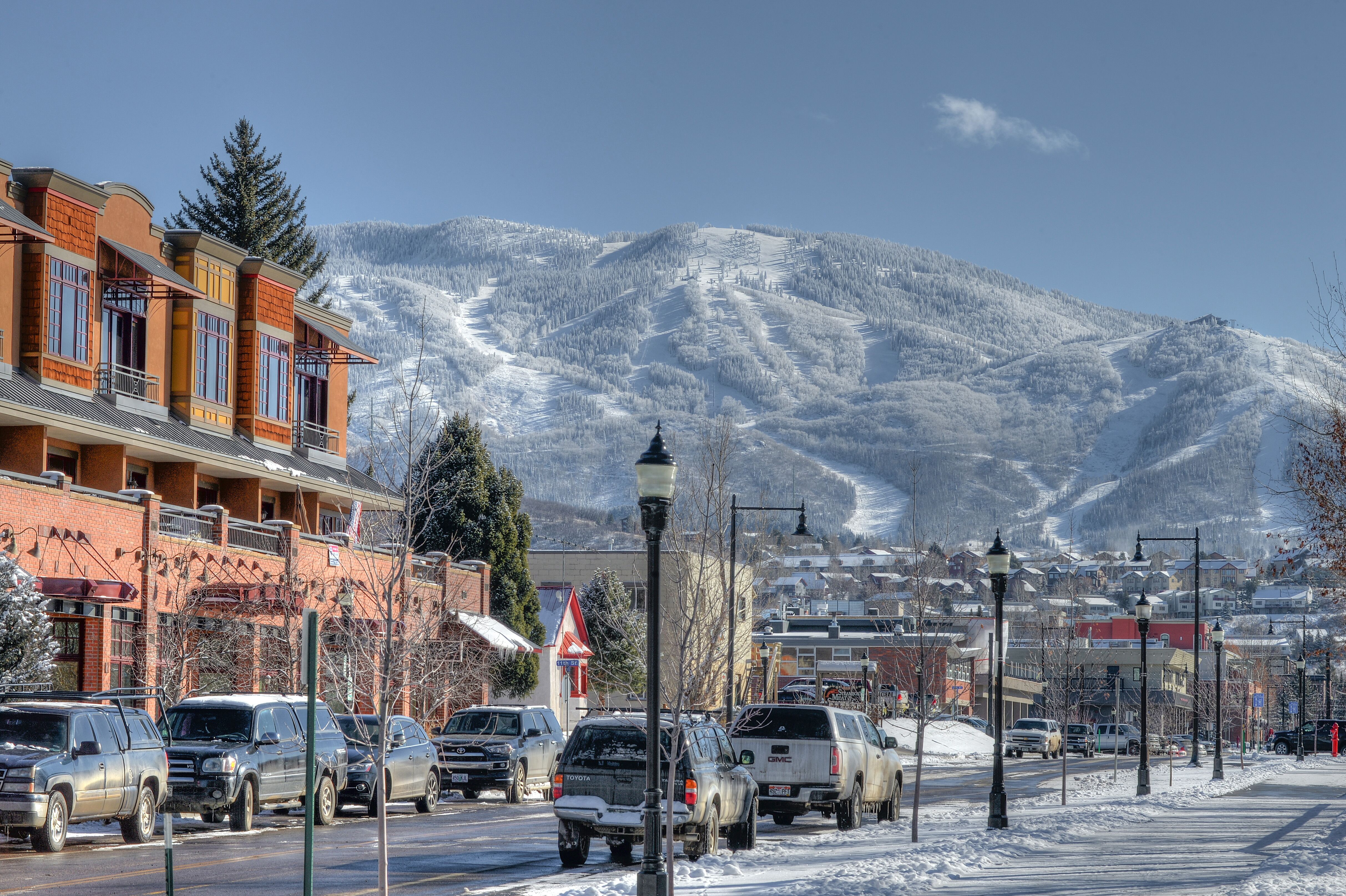 Steamboat Springs im US-Bundesstaat Colorado