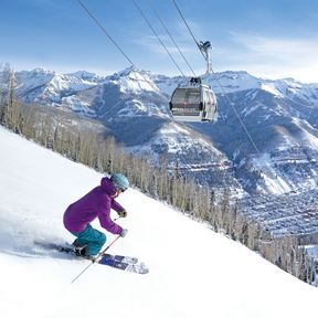 Skifahren in Telluride, Colorado