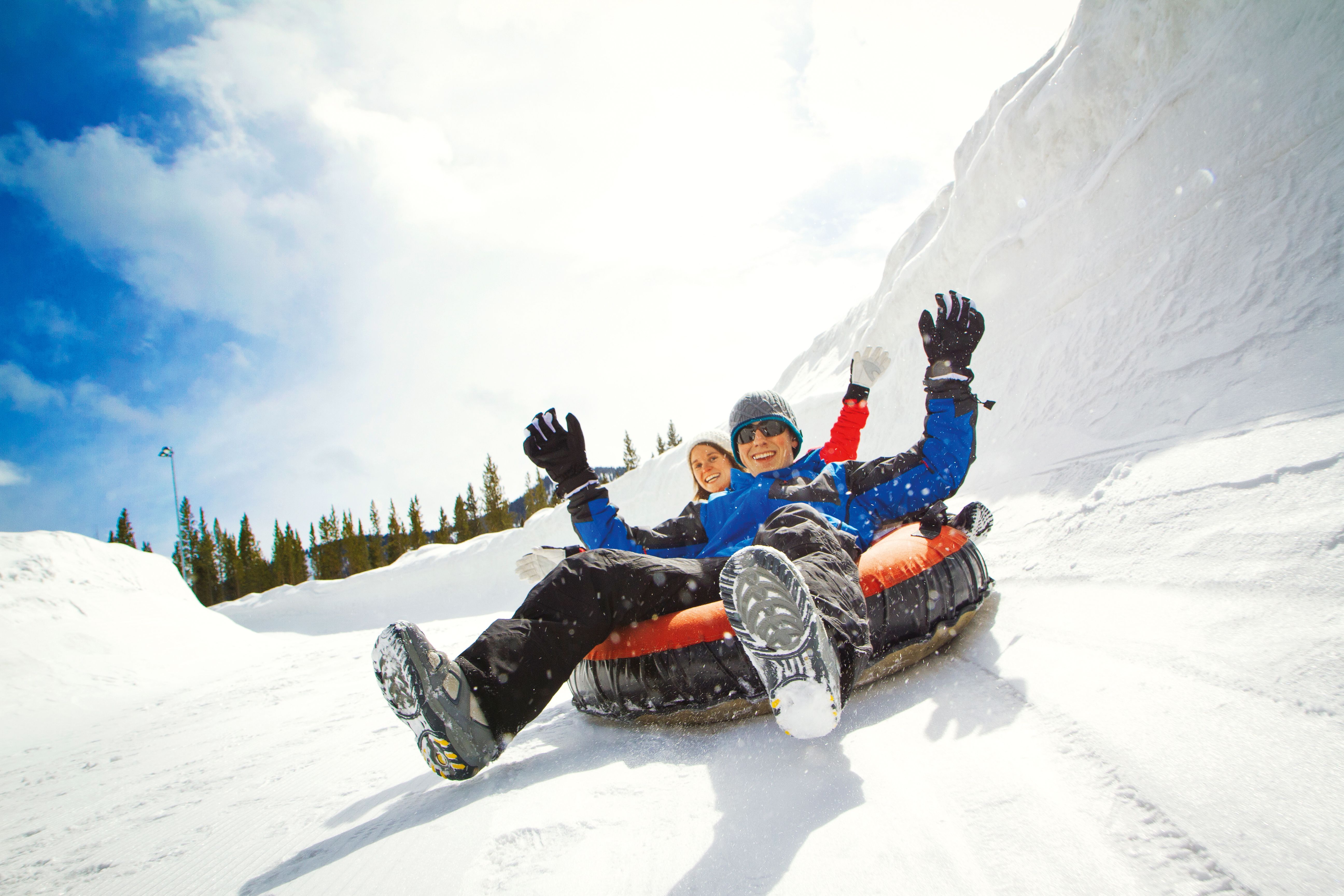 Tubing im Winter Park Resort