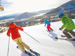 Ski-Spass in The Canyons