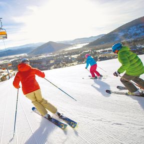 Ski-Spass in The Canyons