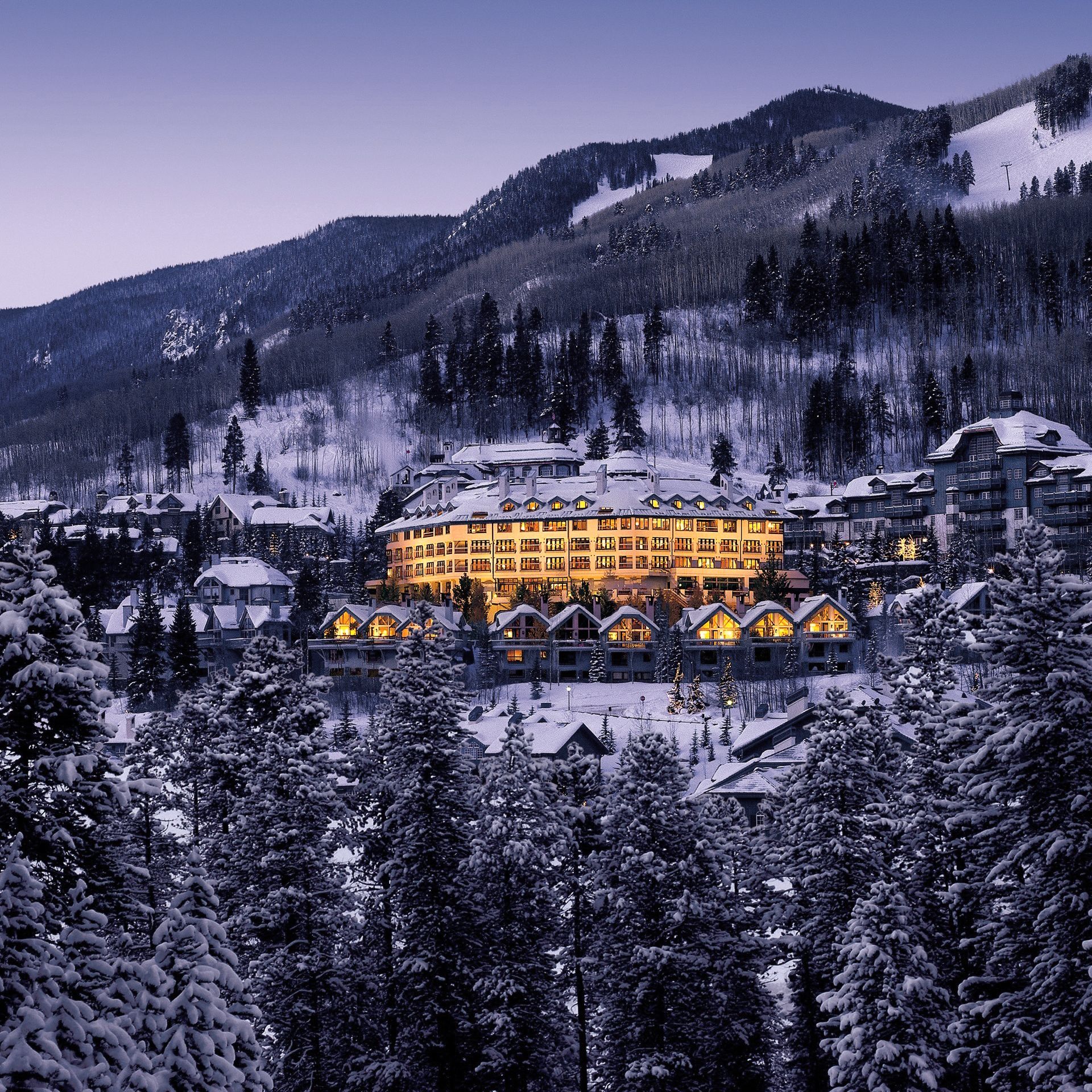 der Pines Lodge im Beaver Creek Skigebiet