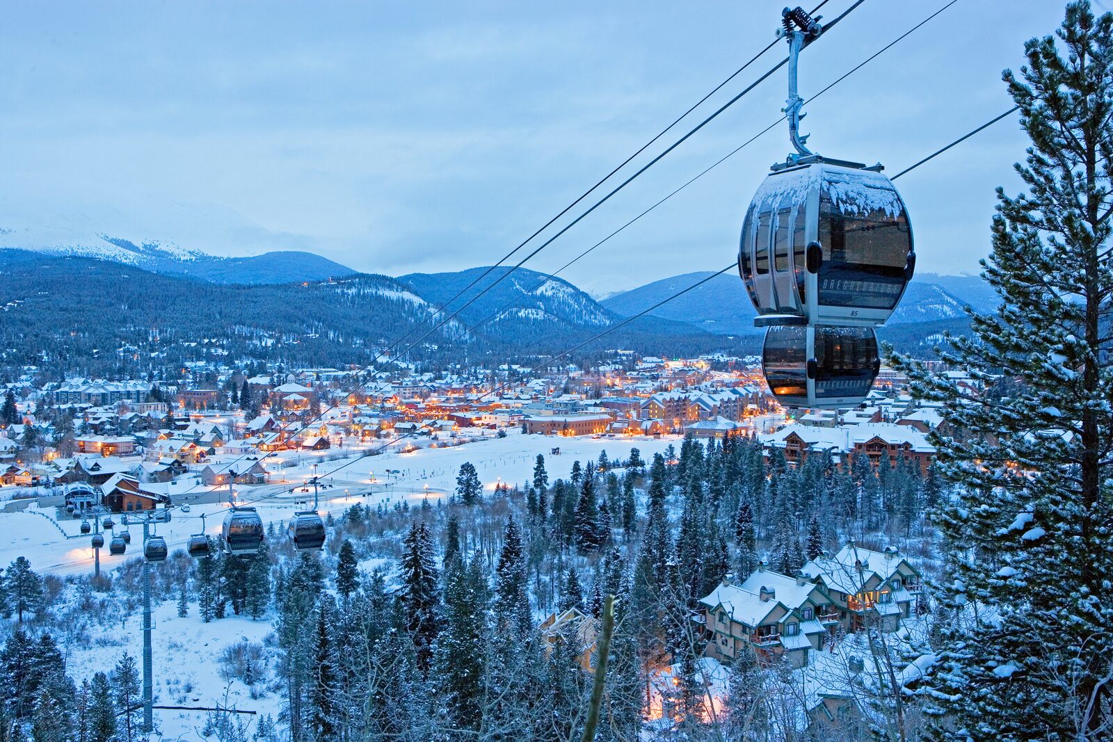 Abendstimmung in Breckenridge