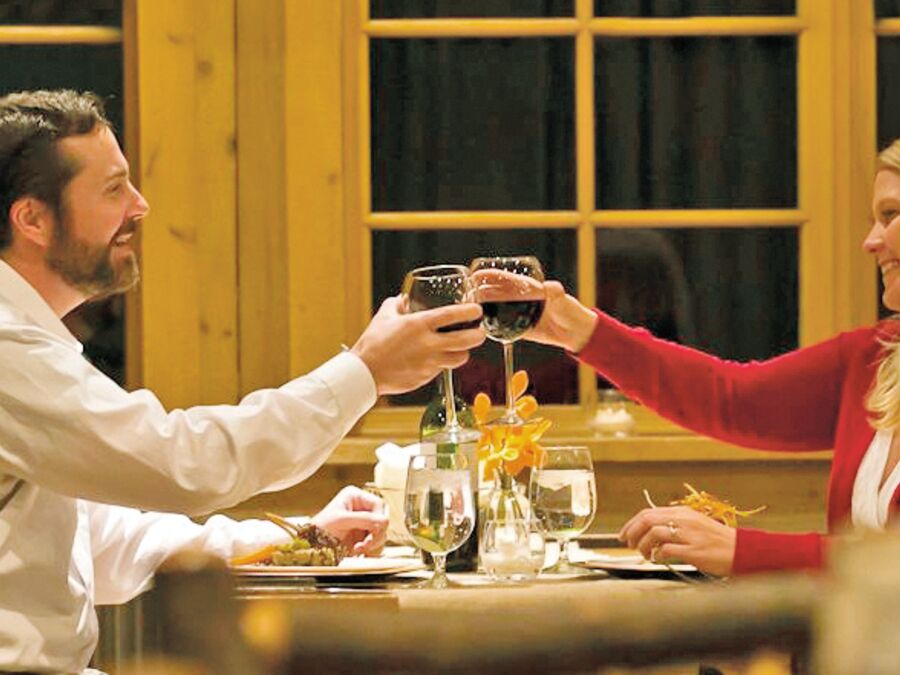 Dinner in der Ten Mile Station