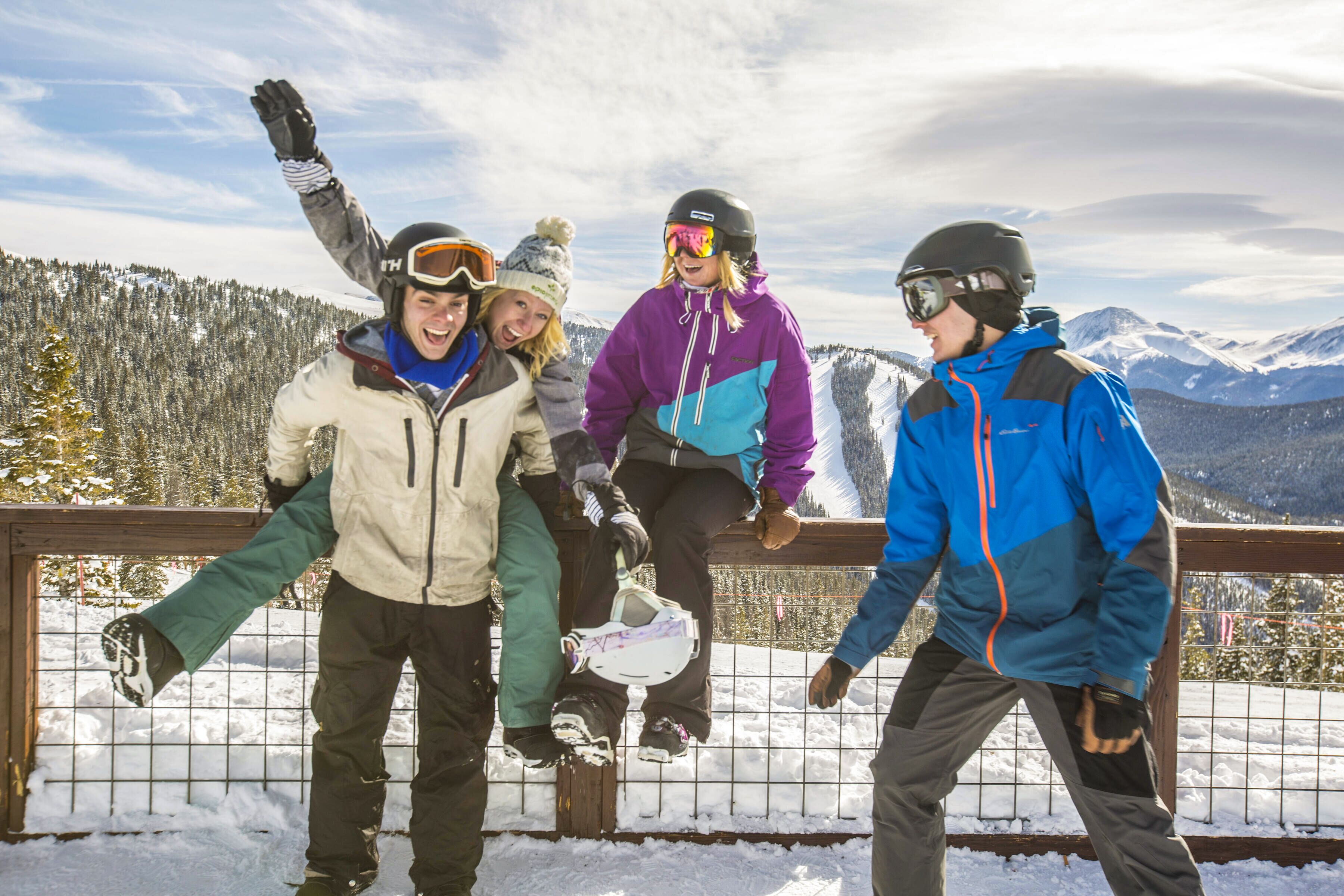 Spass im Schnee im Keystone Resort in Colorado
