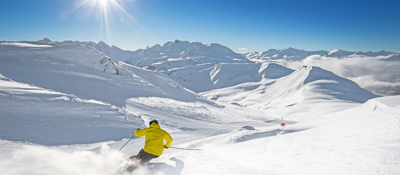 Rasante Abfahrt in Whistler
