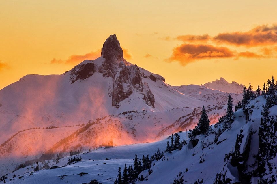 Der Black Tusk in der Dämmerung Der Black Tusk in der Dämmerung