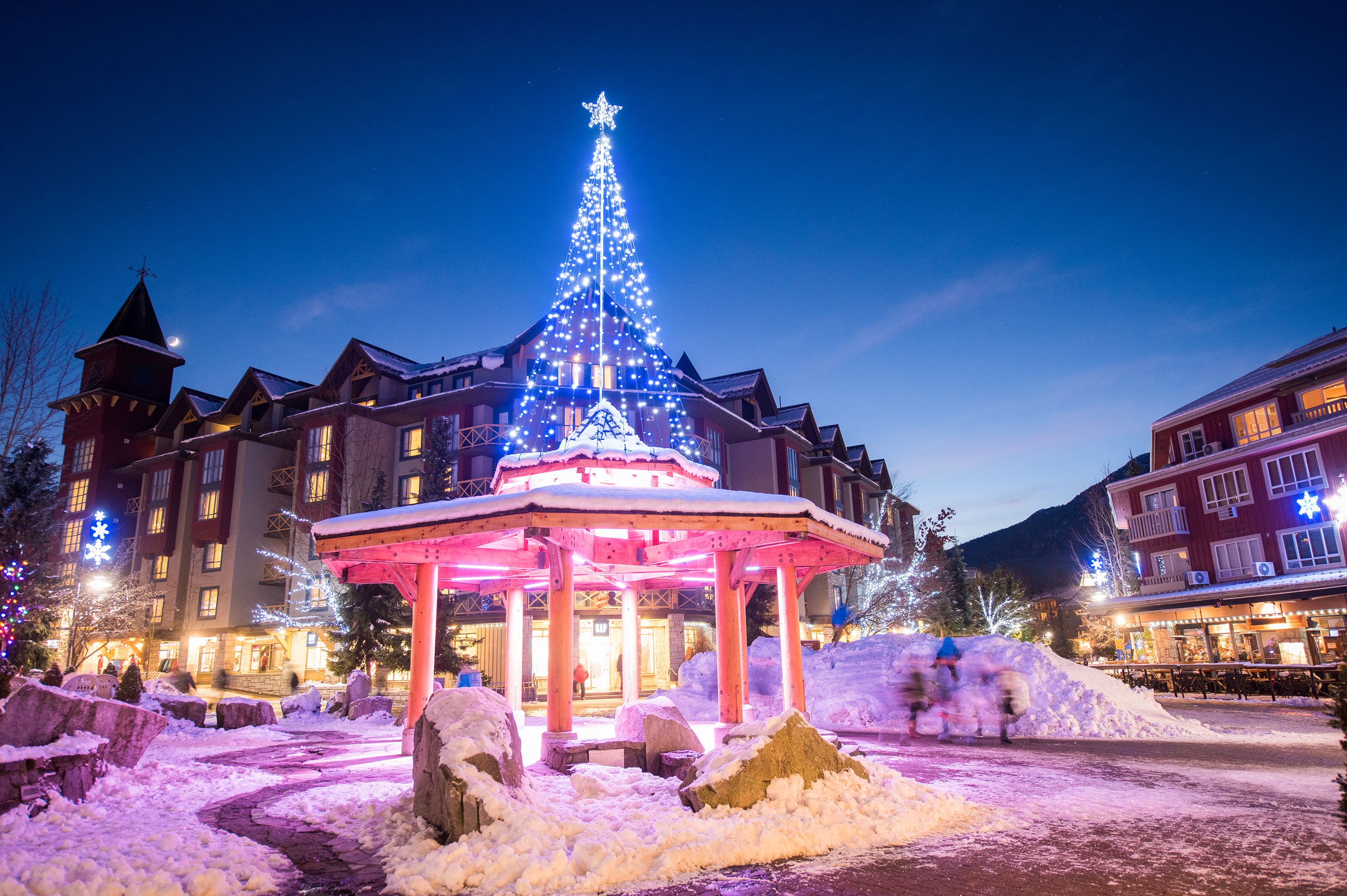 Eventbeleuchtung in Whistler