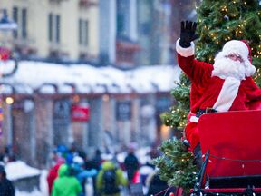 Der Weihnachtsmann in Whistler