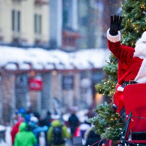 Der Weihnachtsmann in Whistler