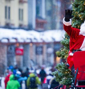 Der Weihnachtsmann in Whistler