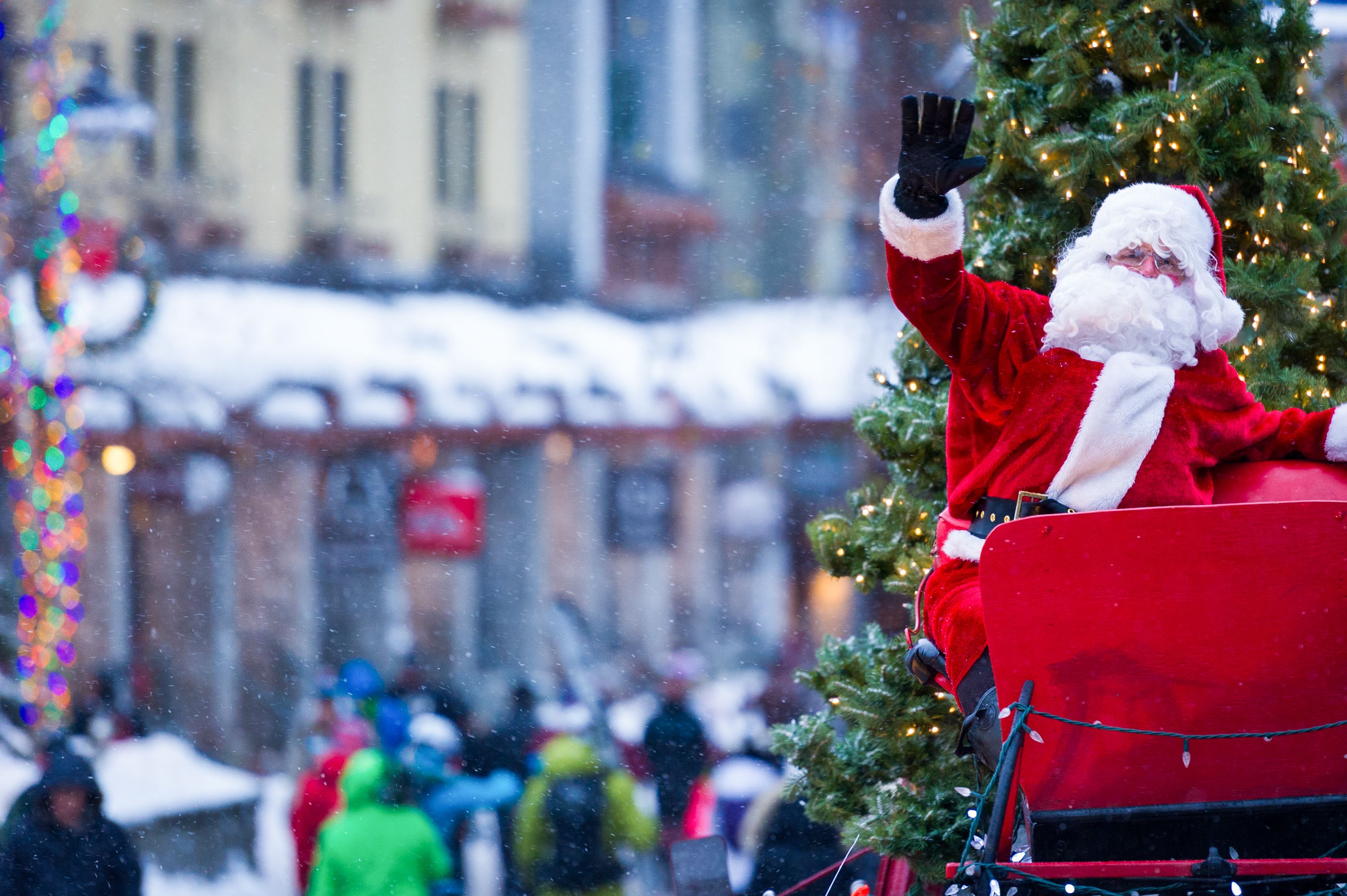 Der Weihnachtsmann in Whistler