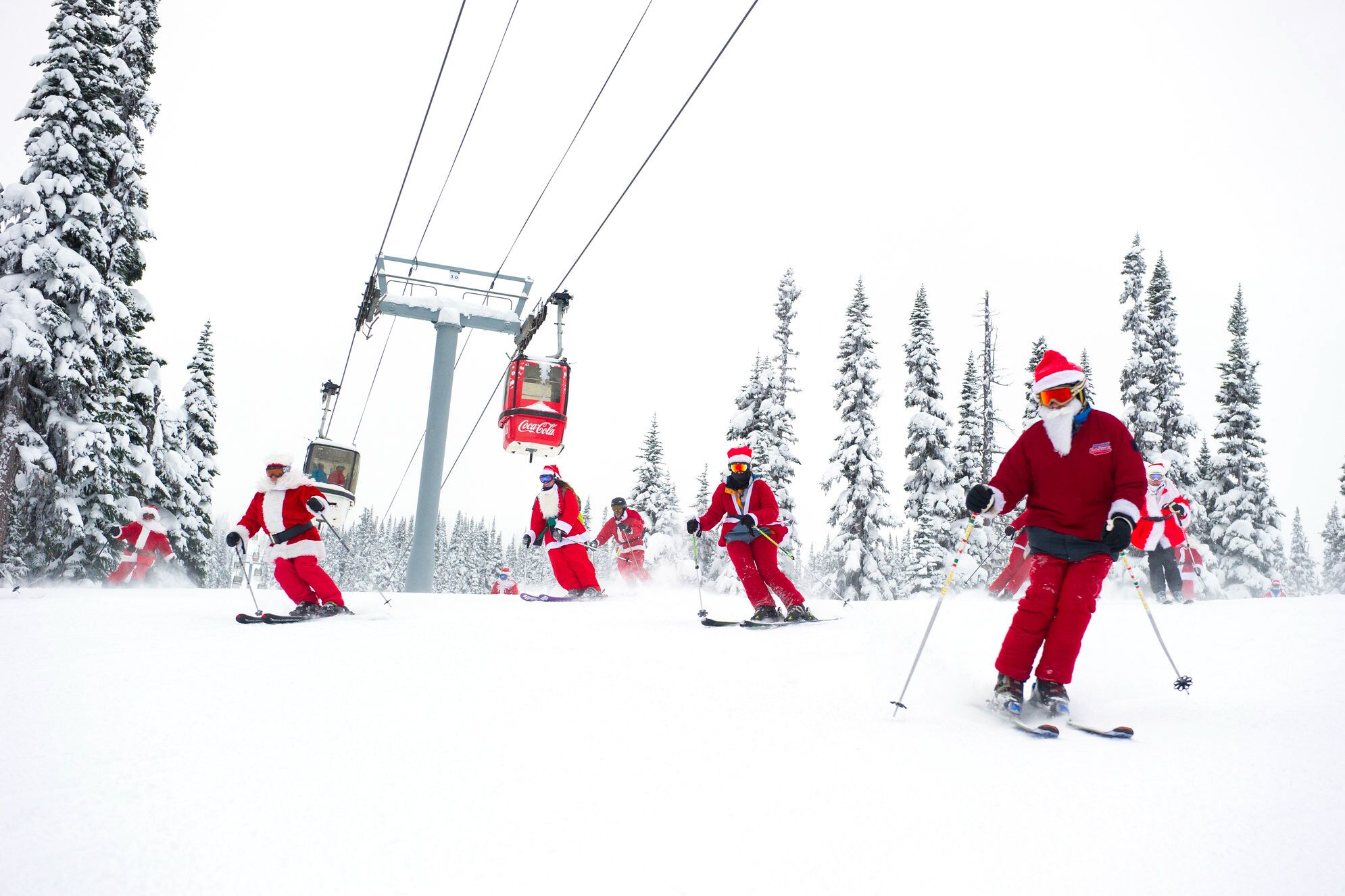 Weihnachtsstimmung in Whistler