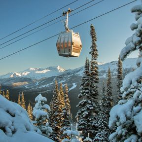 Fahrt auf den Whistler Mountain