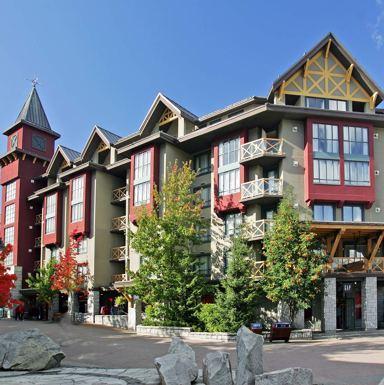 Hotel, British Columbia Delta Whistler Village Suites CANUSA