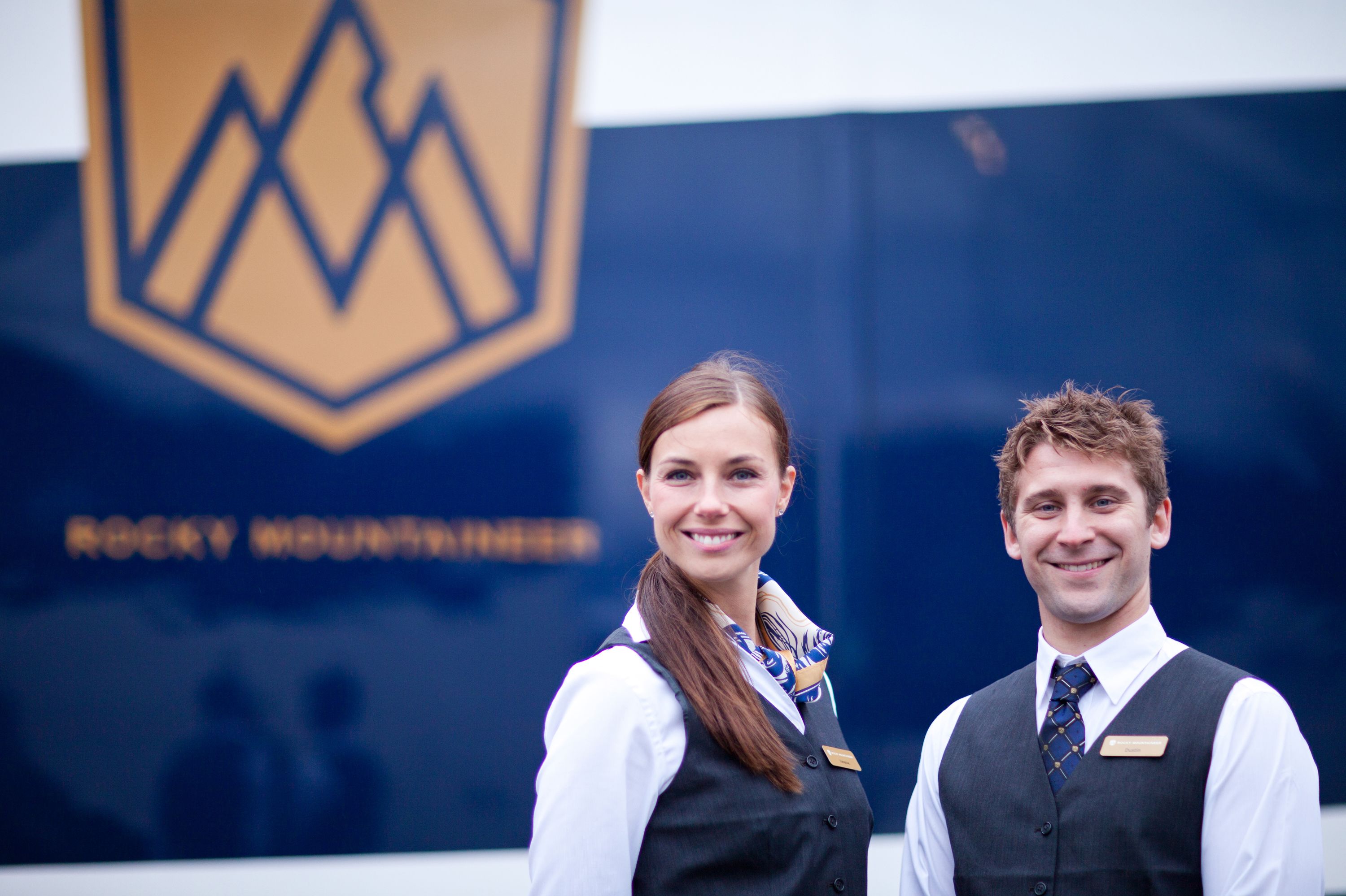 Zugbegleitung der Rocky Mountaineer Bahngesellschaft