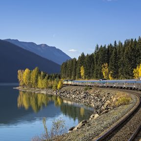 Via Rail, Moose Lake, Alberta