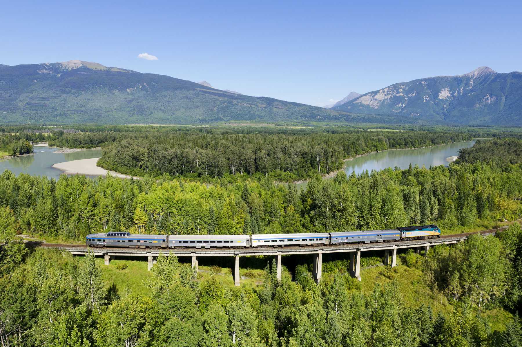 Bahnreisen und Bahnverbindungen in Kanada CANUSA